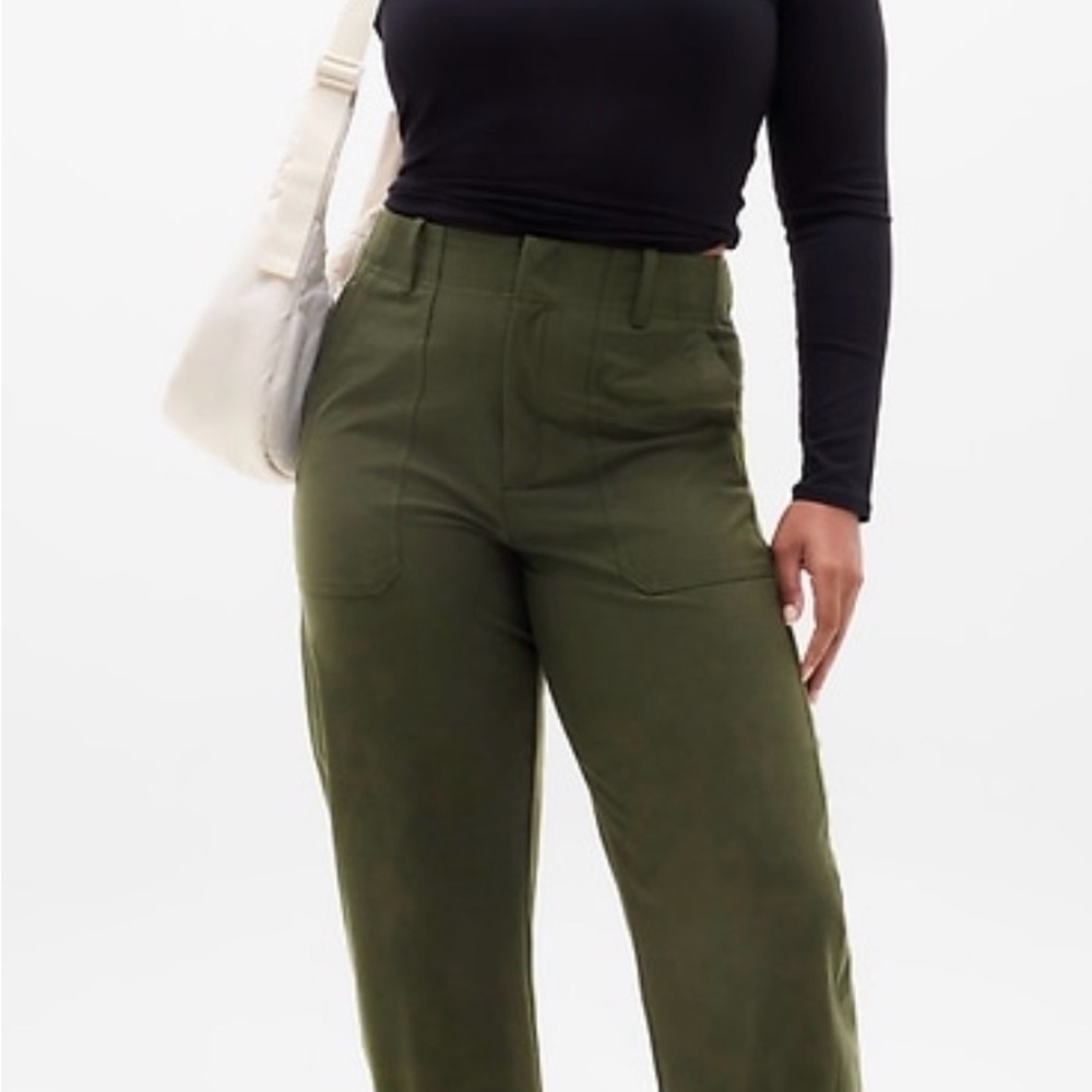 Athleta Skyline High Rise Barrel Leg Pant